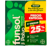 DUPLO FUNSOL POLVO 60GR 2DA UD 25%