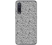 Tumundosmartphone Funda Gel Tpu para Xiaomi Mi 9 diseño Letras Dibujos