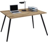 Schreibtisch Computertisch Bürotisch Skandanivischer Retro Look Salia 80x50 cm