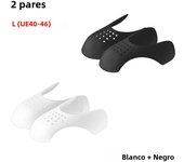 4Pcs Crease Protector Shoe Anti Crease Bending Crack Toe Cap Support Shoe Stretcher Lightweight Keeping Shield Sneakers