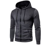 Mens Zipper Hoodie High Quality Male Dialy Casual Sports Hooded Jackets Four Seasons Cool Motorcycle Coat