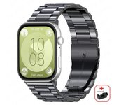 Watch Band 2024 Newest For Huawei Watch Fit 3 Strap Smartwatch Correa Stainless Steel Bracelet For Huawei Fit 3 Metal Wristband