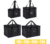 70L Insulated Thermal Cooler Bag Insulation To Keep Cold Large Capacity Portable Lunch Bag Zip Picnic Camping Tin Foil Food Bags