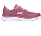 Zapatillas Skechers Flex Appeal 4.0 para mujer en color rosa
