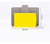 1PC Women Men Leather 26 Slots ID Credit Card Holders RFID Blocking Wallet Case Pocket Bag