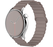 20mm 22mm watch strap For Amazfit GTS 4/2/Mini/2e/GTR 3 pro/GTR4/stratos belt Silicone Magnetic Loop bracelet amazfit bip u pro