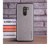 Textile Case for Xiaomi Pocophone F1 Soft TPU with Hard PC 3in1 material perfect touching feel
