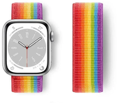 Nylon Loop Strap for Apple Watch Band 46mm 40mm 44mm 45mm 42mm 41mm 38mm Smart Belt Bracelet for IWatch Ultra 49mm 8/7/6/SE/5/4
