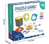 3D Creative Desktop Puzzle Game Tangram Math Toys Building Blocks Board Color Shape Game For Kids Educational Gifts