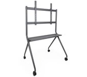 Soporte de suelo con ruedas tooq fs20205m-b para tv de 50-86"/ hasta 120kg
