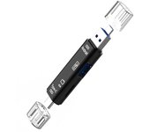 5 in 1 Multifunction Card Reader USB 2.0 Type C/Usb /Micro Usb/Tf/SD Memory OTG Card Reader Adapter Mobile Phone Accessories