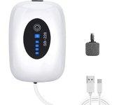 Bomba de aire para Acuario, recargable, portátil, para Pecera, aireador USB, catería, burbuador para Acuario, una o dos sales