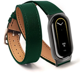 For Mi Band 8 Strap Leather band For Xiaomi Mi Band 9 Wrist Strap Correa Watch Replacement Miband 9 NFC Sports Bracelet Pulseira