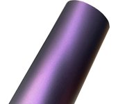 Ultra Matte Magic Demon Ghost Purple Vinyl Wrap Film Adhesive Car Decal Wrapping with Air Release Bubble Free