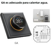 TUYA WiFi Smart Knob Thermostat Floor Heating Water Gas Boiler Home Room Programmable Temperature Controller Alexa Google Home