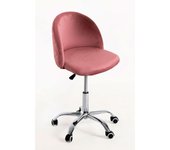 Silla Vint Terciopelo Office - Rosa