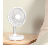 Ventilador pequeño retráctil de escritorio para oficina, estudiantes, hogar, dormitorio, silencioso, portátil, mini ventilador eléctrico de escritorio de mano
