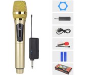 Microfono inalámbrico profesional con Bluetooth, Micrófono de mano, reproductor de Música KTV, grabadora de Canto