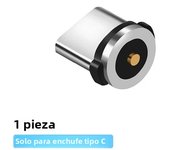 1-5Pcs Magnetic Plug Connector Universal Round Magnetic Cable Type C iPhone Micro USB Magnet Replacement Parts for Mobile Phone