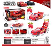 Disney Toy Story 3 Model Car Lightning Mcqueen Metal Diecast With Lights Inertial Pull-Back Wheel Spit Out Your Tongue Cars Toys
