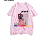 Frank O-ocean Blond R&B Music T Shirts MEN 100% Cotton Tshirts Handsome T-shirts Letters Sense of Design Manga/Comic O-neck Tops