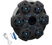 2024 nueva máquina de boxeo con música, entrenador de boxeo inteligente, máquina de boxeo montada en la pared, máquina de ejercicios con música para boxeo, equipo de ejercicios con objetivo de boxeo, adecuado para regalos de adultos y adolescentes