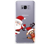 Carcasa para Samsung Galaxy S8 - Santa Claus Asomado