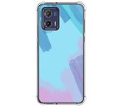 Tumundosmartphone Funda Silicona Antigolpes Motorola Moto G73 5G Diseño Acuarela Personalizada