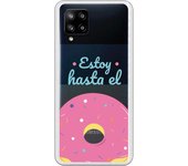 Funda compatible con Samsung A42 5G - Estoy hasta el donut