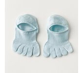 5 Pairs Summer Mesh Toe Socks Women Low Cut Toe Socks with Separate Fingers No-show Slipper Invisible Socks Five Finger