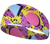 Vintage Fashion Print Travel Party Sweat-absorbing Breathable Yoga Running Fitness Sports Headband