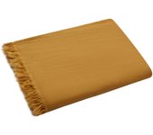 Manta de gasa de algodón puro de 4 capas con borlas, manta de crepé para bebé, manta de playa, manta de picnic, manta para automóvil