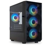 Caja Minitorre Gaming Tooq Seizure Micro-atx/mini-itx - Panel Lateral Cristal Templado