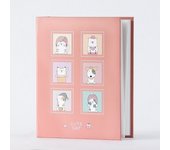 6-inch Photo Albums 200Pcs Large Capacity Foldout Family Photo Album Children Growth Album Plastic Sealed Photo Album