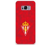 Funda original compatible con Samsung Galaxy S8 - Sporting Trama Roja - TPU MATE