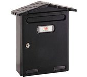 Btv BUZON 2111 CHALET-11 NEGRO Exterior Acero Pintado Decorativo 300x240x87 Mm