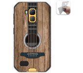 Tumundosmartphone Funda Gel Tpu para Ulefone Armor X7 / X7 Pro diseño Madera 11 Dibujos