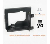 Flip Planer Stand- Electric Planer Inverted Bracket, Woodworking Planing Support Practical Household Flip Mount Tool Steel- Rack