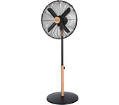 Ventilador de pie Cecotec EnergySilence 600 Woodstyle 50W 4 aspas negro/madera