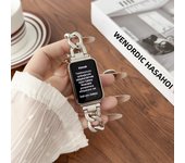 Cuban Link Strap for Samsung Galaxy Fit 3 Stainless Steel Metal Band Men Women Bracelet For Samsung Watch Fit3 Chain Link Correa