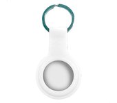 Euroxanty Funda para Airtag de Silicona | Llavero de Acero | Anclaje Seguro | 8 Colores Disponibles