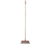 VIGAR® - Escoba Essential Terrazzo con Palo - Escoba con Palo - Eficacia y Resistencia - Gran amplitud de Barrido - Pintura sin plomo y Fabrricada con Material Reciclado - Escoba con Fibra Atrapapolvo