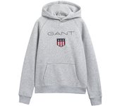 GANT Sudadera para chicos - Teen Boys SHIELD Hoodie, sudadera con capucha, logotipo, uni Shield Hoodie