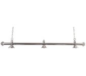 Barra Para Lámpara De Billar 3 Tulipas Plata 23109-SILBillar,Lamparas Billar,Lamparas Billar,Billar,Lamparas Billar