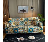 1/2/3/4/ seater sofa cover High elasticity all-season printed sofa cover