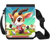 MERCHANDMANIA BANDOLERA PEQUEÑA gacela deportista profesion juegos olimpicos bolso bandoleer