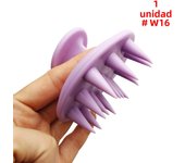 Silicone shampoo scalp hair massager shampoo massage comb bath massage brush scalp massager hair shower brush comb care tool
