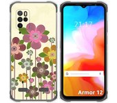 Funda Silicona para Ulefone Armor 12 5G diseño Primavera En Flor Dibujos