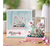 Creative building blocks Dream Flower Box Everlasting Flower Series Desktop Ornaments Girls Bouquet Gifts Assembled Toys
