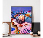 Rock Band B-Bring M-Me The H-Horizon Poster No Framed Kraft Club Bar Paper Vintage Wall Art Painting Bedroom Study Stickers